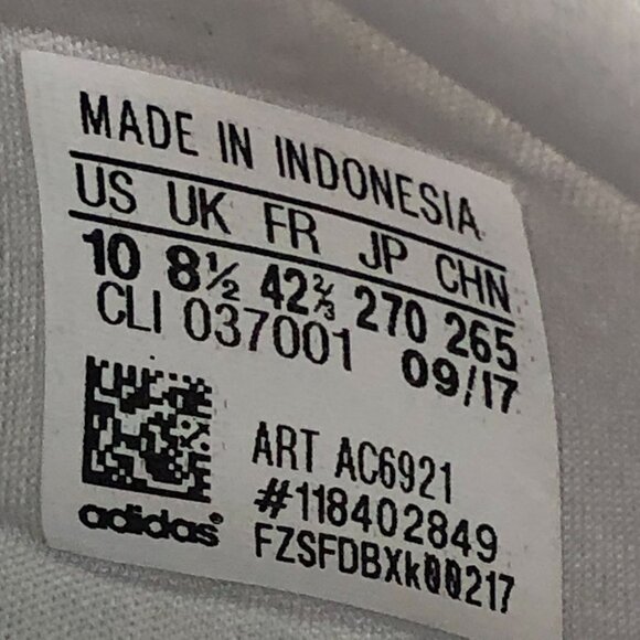 Adidas Women's Size 10 Alphabounce 1 White Grey Lace-Up Athletic Sneakers AC6921 - Picture 14 of 15